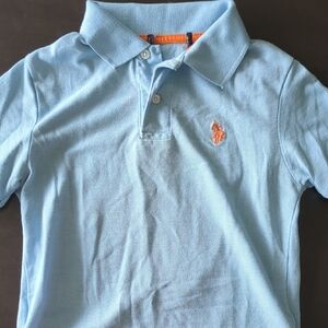 Light Blue Ralph Lauren Polo Shirt for Kids